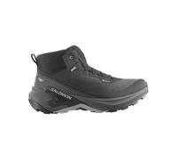 Salomon - Zapatillas de senderismo Hombre - Genesis Mid GTX Black/Asphalt - Talla 43 1/3 - Gris Gris 43 1/3
