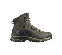 Salomon - Zapatillas de senderismo Hombre - Quest 4 GTX M Olive Night/Peat de Cuero - Talla 7,5 UK - Caqui Caqui 7.5 UK