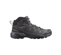 Salomon - Zapatillas de senderismo Hombre - X Ultra 360 LTR Mid GTX Castlerock/Asphalt/Kelp de Cuero - Talla 41 1/3 - Negro Negro 41 1/3