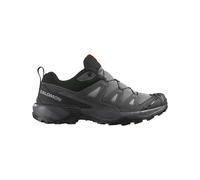 Salomon - Zapatillas de senderismo Hombre - X Ultra 360 LTR Sharkskin/Asphalt/Caramel Cafe de Cuero - Talla 7 UK - Gris Gris 7 UK