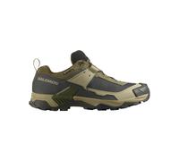 Salomon - Zapatillas de senderismo Hombre - X Ultra 5 GTX M Martini Olive / Gray Green / Blue Night - Talla 43 1/3 - Caqui Caqui 43 1/3