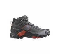Salomon - Zapatillas de senderismo Hombre - X Ultra 5 Mid GTX M Asphalt / Castlerock / Burnt Ochre - Talla 45 1/3 - Gris Gris 45 1/3