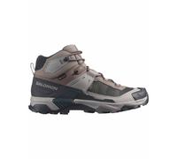 Salomon - Zapatillas de senderismo Hombre - X Ultra 5 Mid GTX M Iron/Dark Navy - Talla 41 1/3 - Gris Gris 41 1/3
