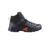 Salomon - Zapatillas de senderismo Hombre - X Ultra Alpine Mid GTX Blue Nights/Black/Red Orange - Talla 42 - Marrón Marrón 42