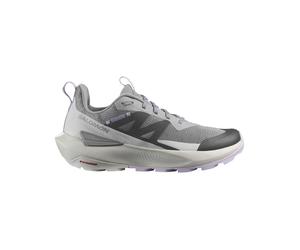 Salomon - Zapatillas de senderismo Mujer - Elixir Activ W Sharkskin/Glacier Gray/Orchid Petal para Mujer - Talla 4,5 UK - Gris Gris 4.5 UK
