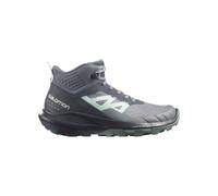 Salomon - Zapatillas de senderismo Mujer - Outpulse Mid Gtx W Ebony/Quiet Shade/Ebony para Mujer - Talla 5 UK - Gris Gris 5 UK