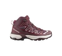 Salomon - Zapatillas de senderismo Mujer - X Ultra 360 Edge Mid GTX W Huckleberry/Maroon Banner para Mujer - Talla 40 - Burdeos Burdeos 40