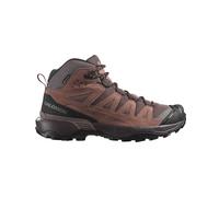 Salomon - Zapatillas de senderismo Mujer - X Ultra 360 LTR Mid GTX W Peppercorn/Cognac/Hot Coral para Mujer de Cuero - Talla 40 - Marrón Marrón 40