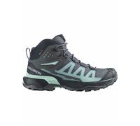Salomon - Zapatillas de senderismo Mujer - X Ultra 360 Mid GTX W Turbulence / Carbon / Tourmaline para Mujer - Talla 37 1/3 - Gris Gris 37 1/3