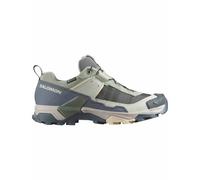 Salomon - Zapatillas de senderismo Mujer - X Ultra 5 GTX W Seagrass / Turbulence / Tender Peach para Mujer - Talla 7 UK - Beige Beige 7 UK