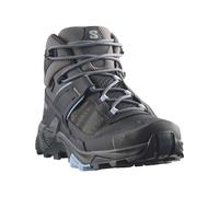 Salomon - Zapatillas de senderismo Mujer - X Ultra 5 Mid GTX W Asphalt/Castlerock para Mujer de Cuero - Talla 39 1/3 - Gris Gris 39 1/3