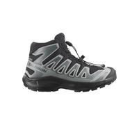 Salomon - Zapatillas de senderismo Niños - XA Pro Mid WP J Black/Sedona Sage - Talla Infantil 34 - Gris Gris 34