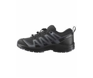Salomon - Zapatillas de senderismo Niños - XA Pro V8 WP J Black / Turbulence / Quarry - Talla Infantil 31 - Negro Negro 31