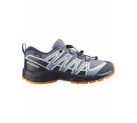 Salomon - Zapatillas de senderismo Niños - XA Pro V8 WP J Grayness/Dark Blue - Talla Infantil 39 - Azul Azul 39