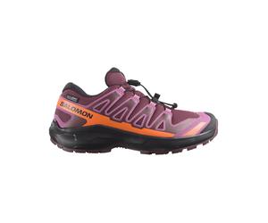 Salomon - Zapatillas de senderismo Niños - XA Pro WP J Huckleberry/Black - Talla Infantil 34 - Burdeos Burdeos 34