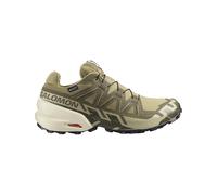 Salomon - Zapatillas de trail - Speedcross 6 GTX Aloe/Asparg/Grape - Talla 10 UK - Marrón Marrón 10 UK