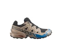 Salomon - Zapatillas de trail - Speedcross 6 GTX Black/Desert Tan - Talla 44 2/3 - Beige Beige 44 2/3