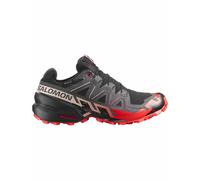Salomon - Zapatillas de trail - Speedcross 6 GTX Black/Fird/Almilk - Talla 42 - Negro Negro 42