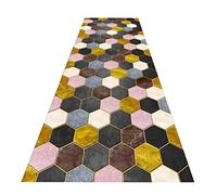 Salón Alfombra, Pila 0.6Cm Espesar Poliéster Suave Resistente Anti-Estático No Derramamiento Fácil de Limpiar para la Cocina de Entrada/a/100X600Cm