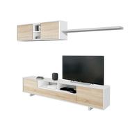 Habitdesign Mueble Salón Belus Estilo Nórdico 200x41 cm