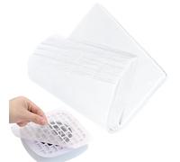 Salon Breeze - Nail Dust Collector Filter Sheets for Manicure Sessions | 100 Pieces Replacement Paper with Fine Capture Layers & Breathable Fiber Structure for Home Beauty Studio and Personal Grooming