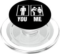 Salón de Belleza Orgulloso Hombre Divertido Maquillador PopSockets PopGrip para MagSafe