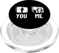 Salón de Belleza Orgulloso Hombre Divertido Maquillador PopSockets PopGrip para MagSafe