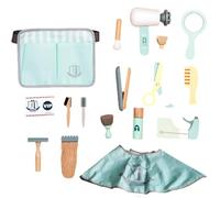 Salón de belleza para niñas: kit de belleza infantil, juguetes de peluquería ligeros y suav | Kit de corte de cabello con tijeras de secador de peine, maquillaje divertido y accesorios para el cabello