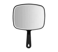 Salon Hand Looking Glass - Handle Grip Mirror, Stylish Barber Accessory | Durable Makeup Reflection Panel, Personal Beauty Glass, Ideal for Hair Cutting, Salon Professionals, and Vanity Use