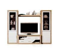 Salón nuka v5 cambria - blanco 250 x 193,2 x 34,6 cm