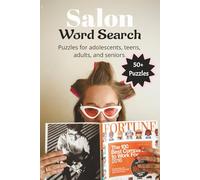 Salon Word Search Book: A Stylish Puzzle Book for Hair and Nail Salon Stylists, Customers, Employees, Apprentices, and Students