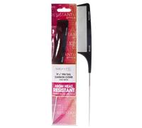 SalonChic Pin Tail - Peine de carbono resistente al calor 9,25, dientes finos para unisex, peine de 1 pieza