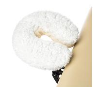 Saloniture juego de mesa de masaje de forro polar y cuna para la cara, suave y cómodo, 1/2 pulgadas de espesor, para cama facial y reposacabezas, varios colores