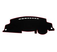 Salpicadero Alfombrilla El Salpicadero Coche Evita La Cubierta Luz Anti-UV Mat Instrumento Alfombras Antideslizantes Para Highlander Para XU40 2008-2013 Coche Cojín Sombrilla(Red Side,RHD)