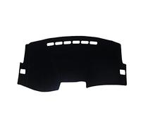Salpicadero Alfombrilla Estera Cubierta Tablero Instrumentos Coche Para Toyota Para Corolla Para E180 Para E150 2006-2018 Coche Cojín Sombrilla(LHD 06-13 Black)
