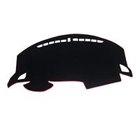 Salpicadero Alfombrilla Para Civic Para X 10th 2016-2020 Cubierta Parasol Salpicadero Coche Evitar Almohadillas Luz Anti-UV Mat Case Alfombras Antideslizantes Coche Cojín Sombrilla(LHD lado rojo)