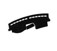 Salpicadero Alfombrilla Para Skoda Para Octavia Para MK2 1Z 2 A5 05-13 Alfombrilla Antideslizante Cubierta Salpicadero Almohadilla Parasol Salpicadero Proteger Coche Cojín Sombrilla(Negro,LHD)