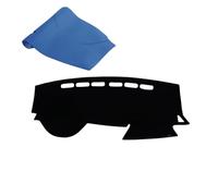 Salpicadero Alfombrilla Protectora para Kia Rio 3 K2 2012-2016 Salpicadero Coche No-Glare Stain Scratch Resistant(Blue)