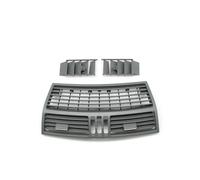 Salpicadero Coche Aire Acondicionado Izquierda Derecha Rejilla Ventilación CA Cubierta Panel Salida Para Benz S Class S300 S350 S500 Aire Ventila Coche Ventilación(Gray Middle)