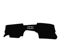 Salpicadero Cubierta Ajuste para Mazda CX-30 CX30 2019-2025 cubierta del salpicadero del coche estera parasol evitar la luz Anti-UV Pad Accesorios Cubierta Salpicadero para(A LHD NO HUD Black)