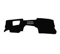 Salpicadero Cubierta Ajuste para Mazda CX-30 CX30 2019-2025 cubierta del salpicadero del coche estera parasol evitar la luz Anti-UV Pad Accesorios Cubierta Salpicadero para(A LHD with HUD Black)