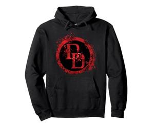Salpicadura del logotipo de Marvel Daredevil Sudadera con Capucha