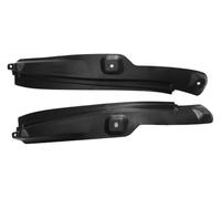 Salpicaduras Delantero Trasero para Skoda para Karoq 2016-2021 Coche Interior De La Rueda Trasera Guardabarros Antibarro Moldura del Paso Antisuciedad Cubierta