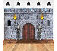 Salpicaduras medievales, Caballeros Backdrops, Decoración de Fiesta Medieval, Accesorios de Configuración de Lugar de Fotografía, Decoraciones de Fiesta de Cumpleaños Infantiles