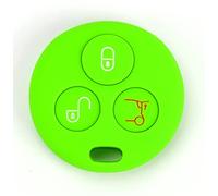 SALPIE Carcasa para llave de coche, accesorios de repuesto, carcasa de silicona para mando a distancia de coche, 3 botones, compatible con Smart 450 - Fortwo - Forfour - Roadster