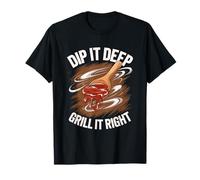 Salsa Barbacoa Dip it Sabor Profundo Ahumado Amantes de la Comida BBQ Camiseta