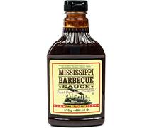 Salsa barbacoa Mississippi - Salsa barbacoa dulce y picante, perfecta para asar a la parrilla y mojar con un atrevido sabor sureño - Compatible con Mississippi - 510 g