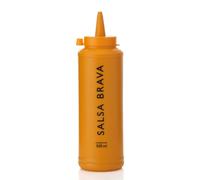 Salsa Brava Rioba en Formatos de Biberón: 300 ml y 770 ml - Sin Gluten y Sin Lactosa, Ideal para Restaurantes y Eventos" (6, Biberón 770g.)
