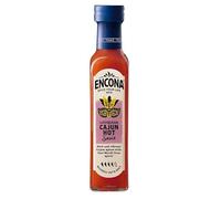 Salsa cajún picante estilo Luisiana 142 ml pack 2 botellas de vidrio con cayena para alitas tacos marinados y dips vegana halal sin glutamato