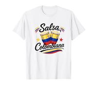 Salsa Colombiana Musica Bandera Colombiana Orgullo Parcero Camiseta